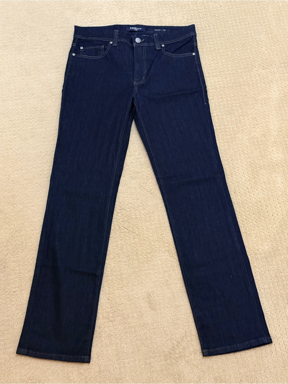 Men’s Fidelity Jimmy - Indigo Straight Jeans